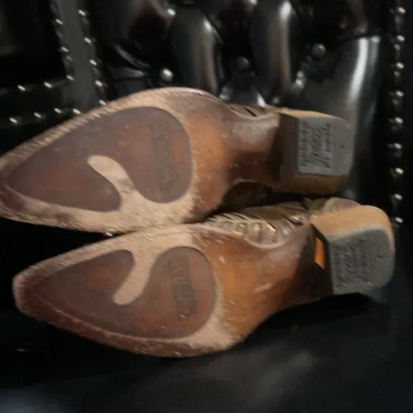 Corral Women's White Bright Inlay
Western Boots - Snip Toe - Picture 10 of 12